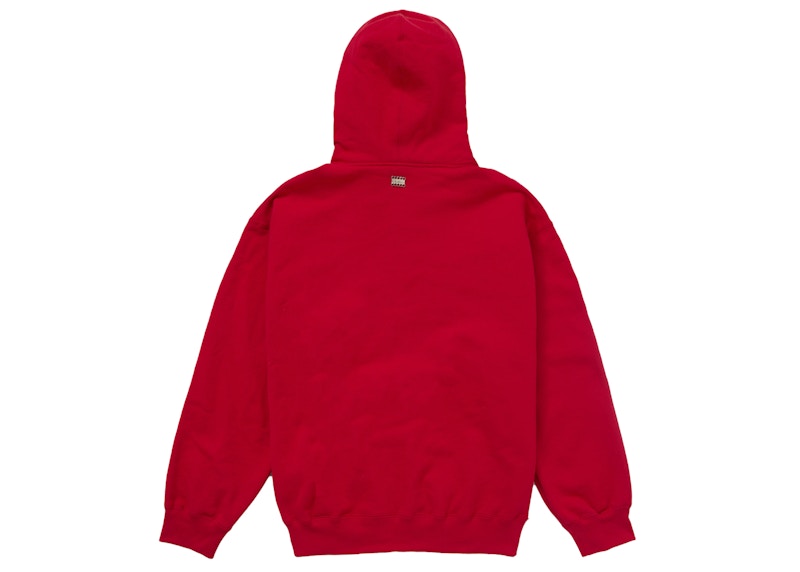 Order 슈프림 b.b. 사이먼 집업 후드 스웨트셔츠 레드