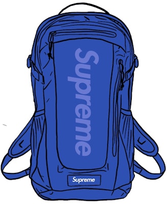 Supreme Backpack (SS21) Royal Buy Supreme Backpack (SS21) Royal