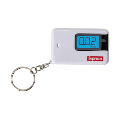 Supreme BACtrack Go Keychain (SS18) 'White'