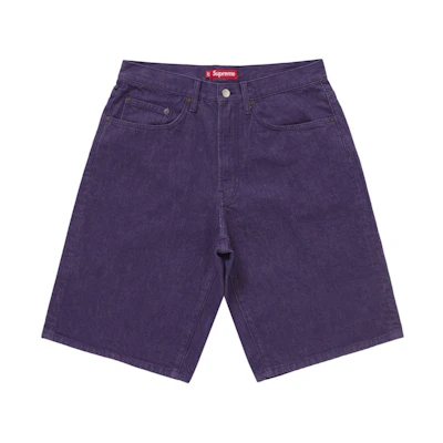 Supreme Baggy Denim Short (SS25) Purple