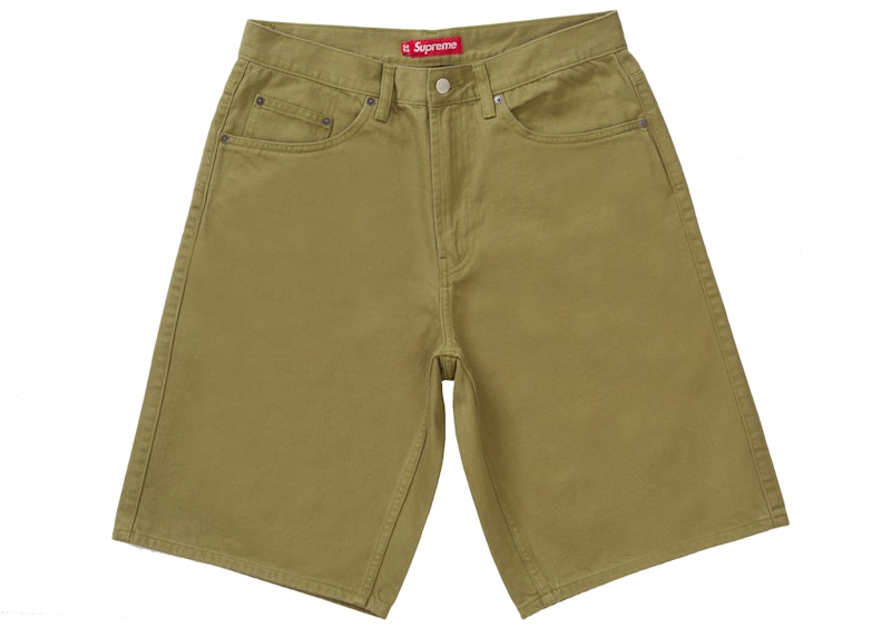 Supreme Baggy Denim Short Light Olive