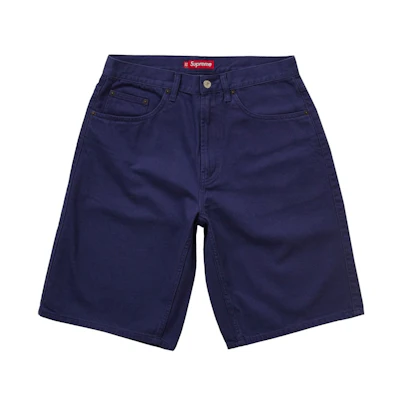Supreme Baggy Denim Short Navy