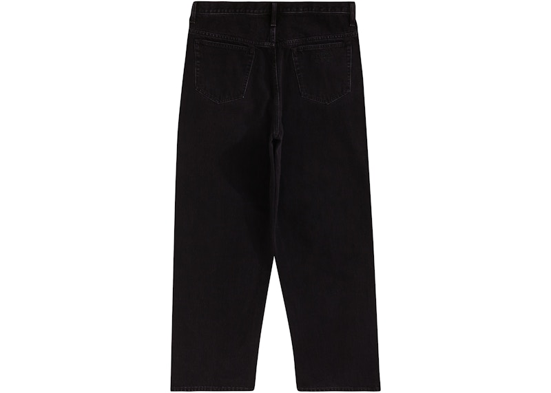Order Supreme 宽松牛仔裤 (FW22) 黑色
