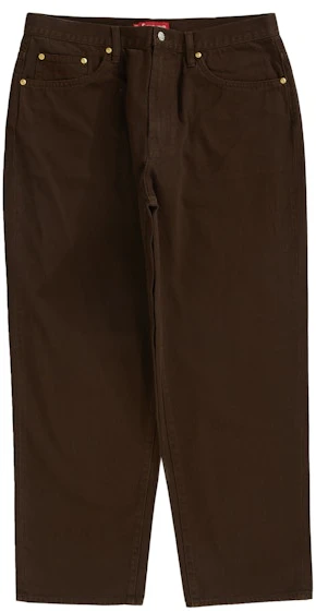 supreme-baggy-jean-fw-22-brown