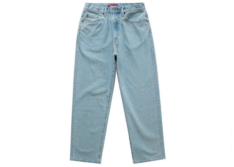 Buy Supreme Flocked Regular Jean Gold - Novelship