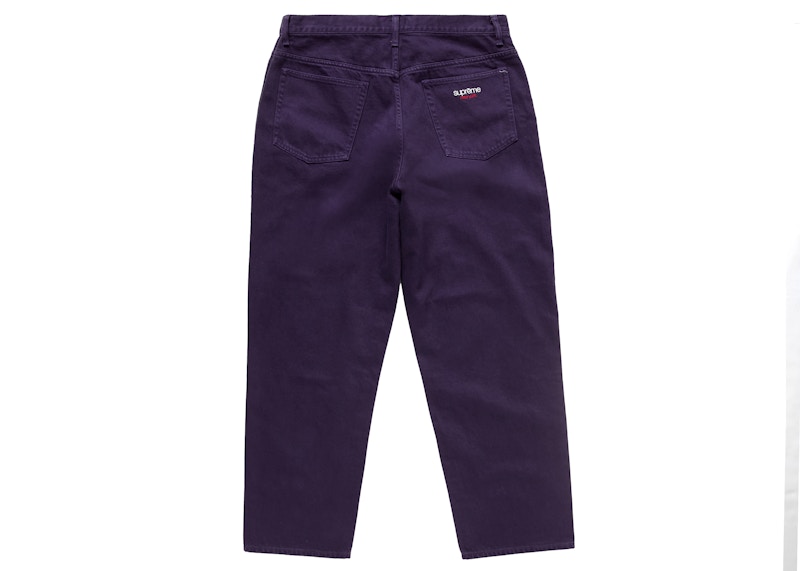 Supreme Baggy Jean (FW24) Purple 圖 2