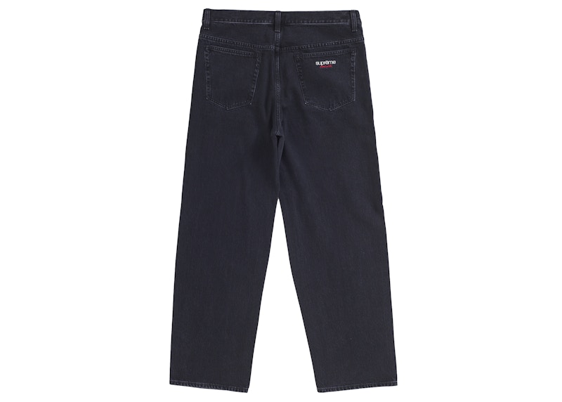 Order Supreme 寬鬆牛仔褲 (FW25) 黑色