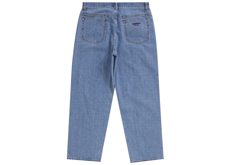 Order Supreme 宽松牛仔裤 (FW25) 靛蓝色