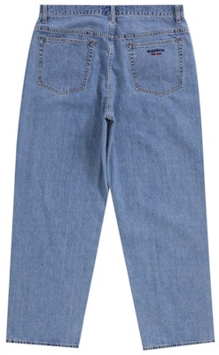 Supreme Baggy Jean (FW25) Indigo Celana Jeans Longgar Indigo Order Supreme Baggy Jean (FW25) Indigo Celana Jeans Longgar Indigo