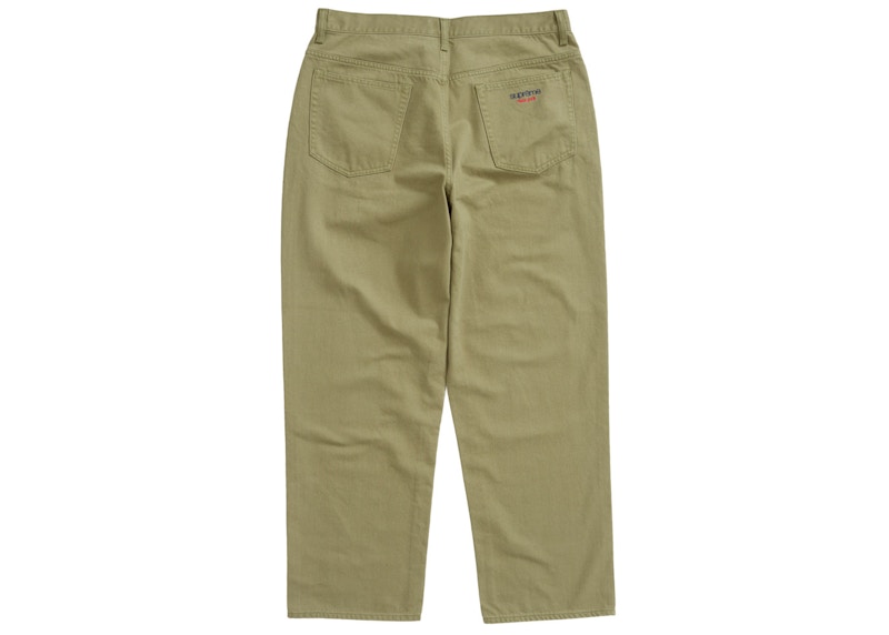 Supreme Baggy Jean (SS24) Light Olive 圖 2