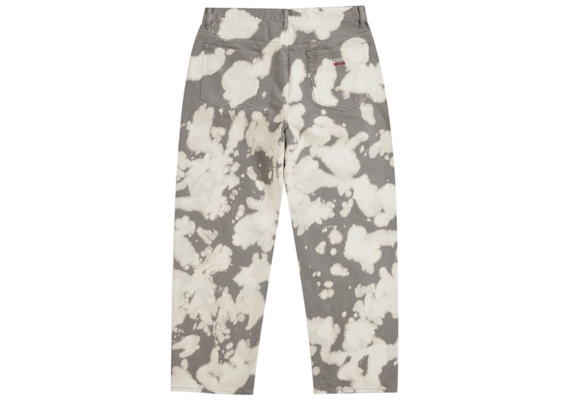 Order Supreme 宽松牛仔裤 (SS25) 漂白