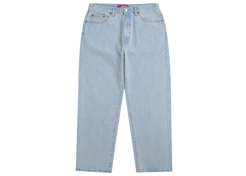 Buy シュプリーム バギージーンズ (SS25) ライトウォッシュドインディゴ