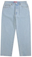 Supreme Baggy Jean (SS25) Light Washed Indigo Supreme Baggy Jean (SS25) Light Washed Indigo