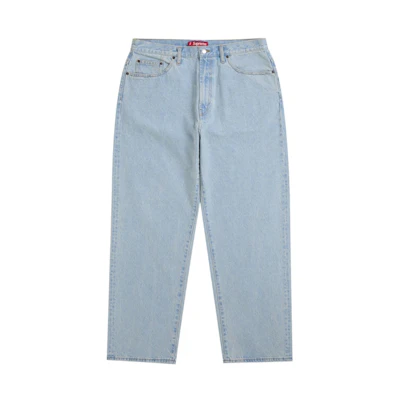 Supreme Baggy Jean (SS25) Light Washed Indigo