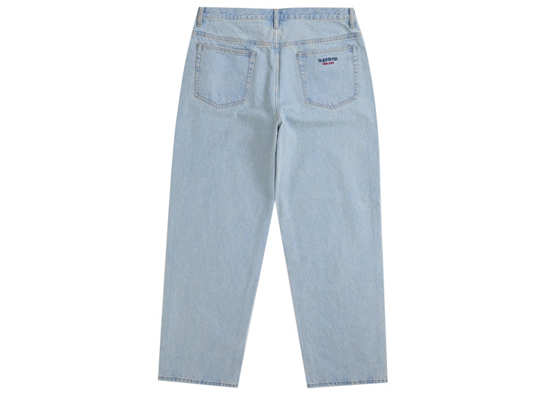 Order シュプリーム バギージーンズ (SS25) ライトウォッシュドインディゴ