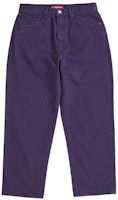 Supreme Baggy Jean (SS25) Purple Supreme Baggy Jean (SS25) Purple