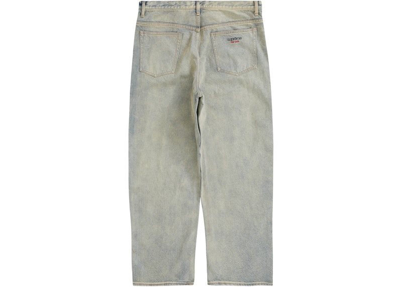 パンツ supreme baggy jean dirty indigo Buy Supreme Baggy Jean 'Dirty Indigo' - SS23P27 DIRTY INDIGO | GOAT