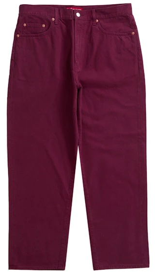 supreme-baggy-jean-plum