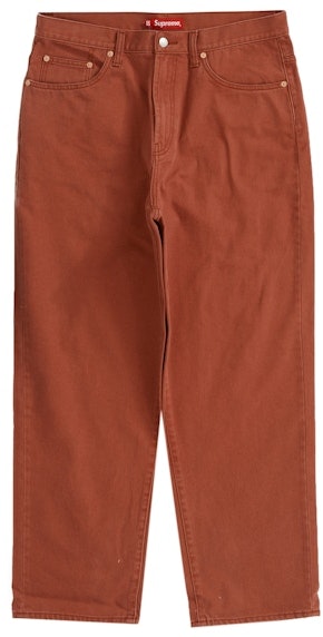 supreme-baggy-jean-rust