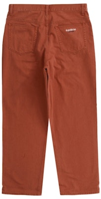 Supreme Baggy Jean Rust Order Supreme Baggy Jean Rust