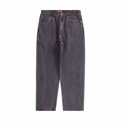 Supreme Baggy Jean Washed Black
