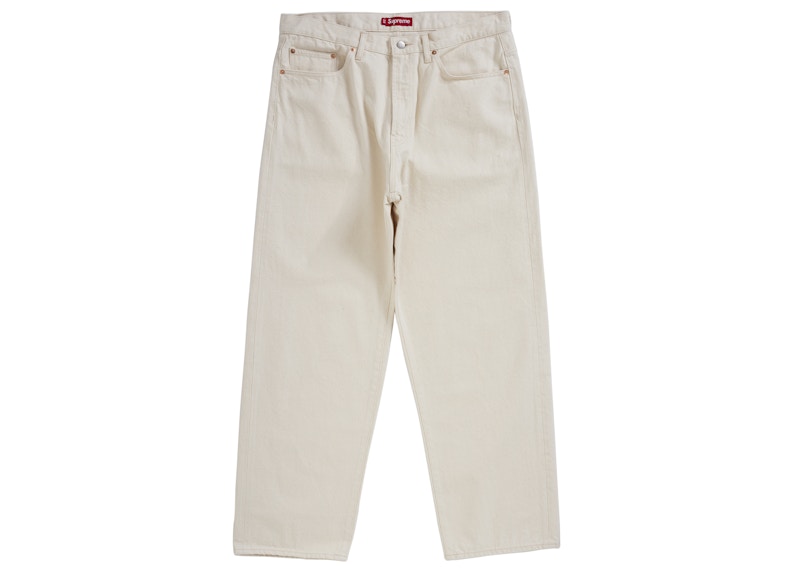 Supreme Baggy Selvedge Jean (FW25) Natural