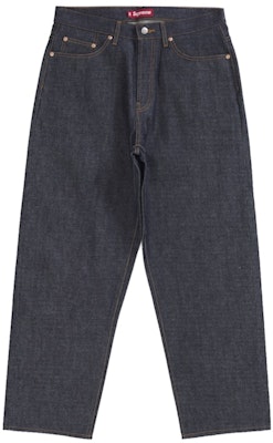 Supreme Baggy Selvedge Jean (FW25) Rigid Indigo Celana Jeans Indigo Kasar. Buy Supreme Baggy Selvedge Jean (FW25) Rigid Indigo Celana Jeans Indigo Kasar.