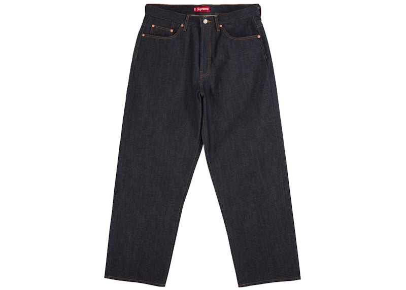 Supreme Baggy Selvedge Jean Rigid Indigo