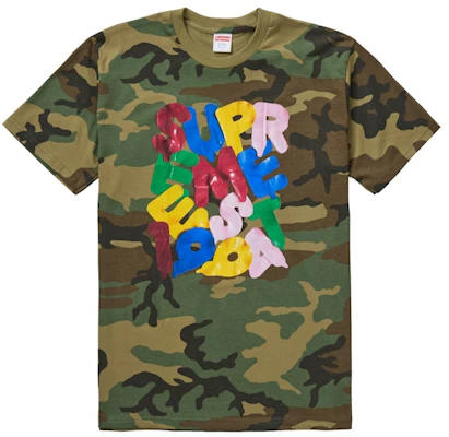 Supreme Balloons Tee Woodland Camo Buy Supreme Balloons Tee Woodland Camo