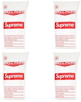 Supreme Ballpark Rain Poncho 4x Lot (SS20) Season Gift 'White/Red'