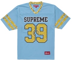 Supreme Bandana Football Jersey Blue Supreme Bandana Football Jersey Blue