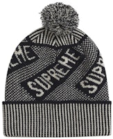 Supreme Banner Beanie Black Supreme Banner Beanie Black