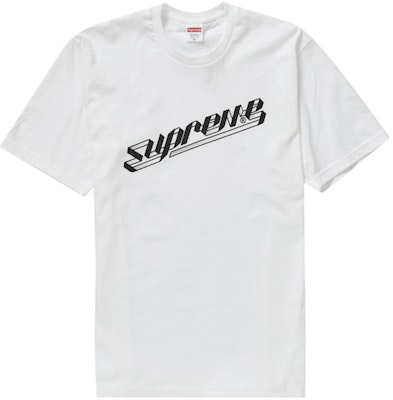 Supreme Banner Tee (FW23) White Buy Supreme Banner Tee (FW23) White