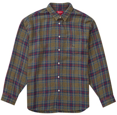 Supreme Kemeja Kotak Anyaman Kuning Buy Supreme Kemeja Kotak Anyaman Kuning