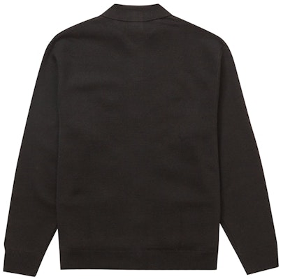 Supreme Cardigan Hitam Aplikasi Manik-manik Lookbook Supreme Cardigan Hitam Aplikasi Manik-manik