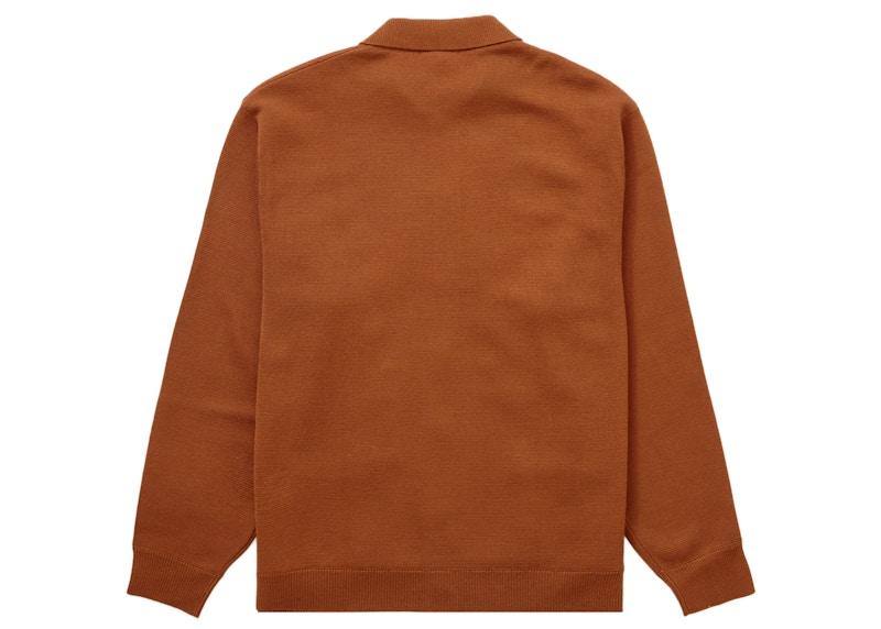 Supreme Beaded Applique Cardigan Rust 圖 3