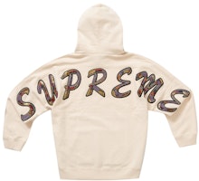Supreme Beaded Hooded Sweatshirt 'Natural' Supreme Beaded Hooded Sweatshirt 'Natural'