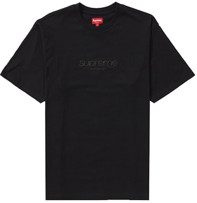 Supreme Beaded Logo Baju Hitam Lengan Pendek Buy Supreme Beaded Logo Baju Hitam Lengan Pendek