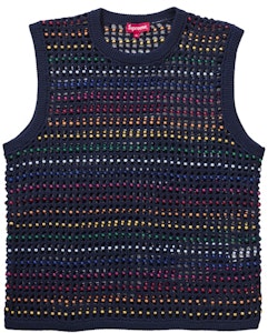 Supremeビーズセーターベスト(ネイビー)
Buy Supremeビーズセーターベスト(ネイビー)