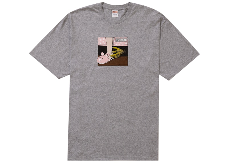 Supreme Bed Tee Heather Grey
