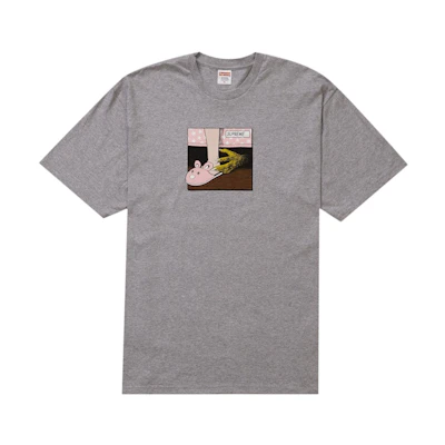 Supreme Bed Tee Heather Grey
