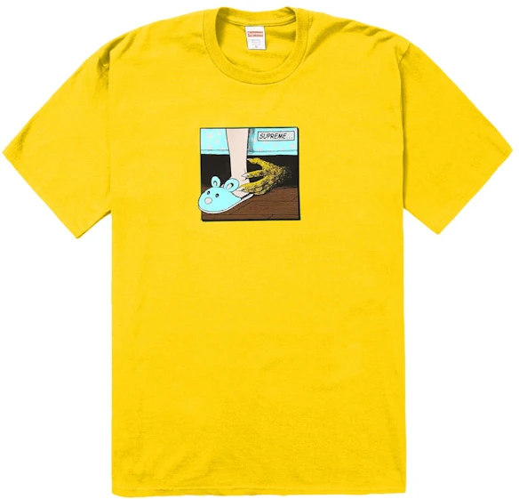 supreme-bed-tee-yellow