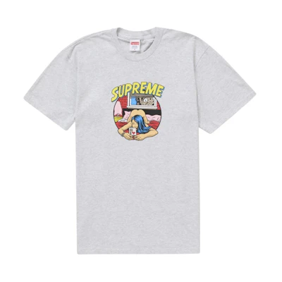 Supreme Bedroom Tee (SS25) Ash Grey