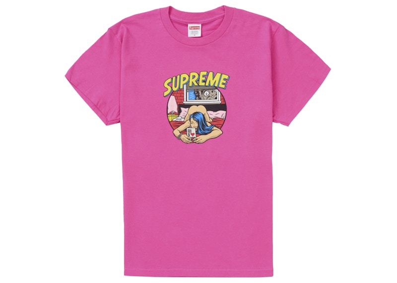 Supreme Bedroom Tee (SS25) Fuchsia