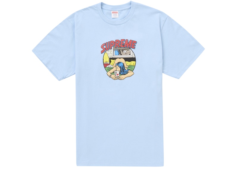 Supreme Bedroom Tee (SS25) Powder Blue