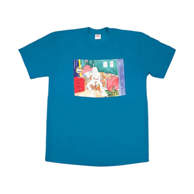 Supreme Bedroom Tee Bright Blue