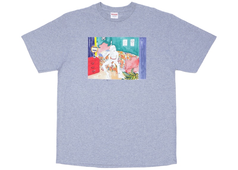 Supreme Bedroom Tee Heather Grey