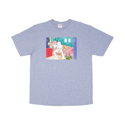 Supreme Bedroom Tee Heather Grey