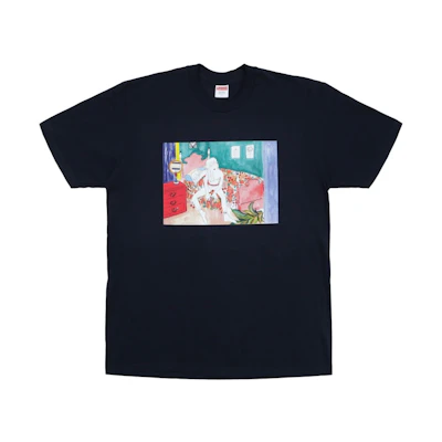 Supreme Bedroom Tee Navy