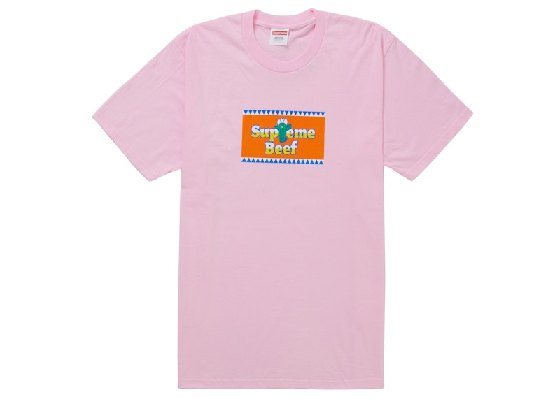 Supreme Beef Tee Light Pink